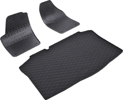Produktbild von Z551256 Kofferraumwanne+Fußmatten passend für VW Polo 4 9N3 Schrägheck Hatchback 5türer 2005-2009