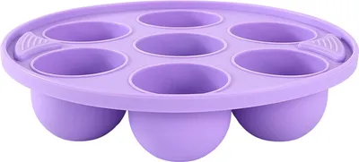 Produktbild von Silikon-Kuchenform mit 7 Löchern zum Backen, lebensmittelechte Silikon-Dessertform für Kuchen, Gelee, Pudding, hochtemperaturbeständige Küchen-Backutensilien