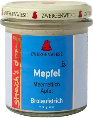 Zdjęcie produktu dla Zwergenwiese - streich's drauf Mepfel - 160g