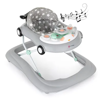 Obrázek produktu pro PETITE&MARS Chodítko se zvukem Cabrio Grey