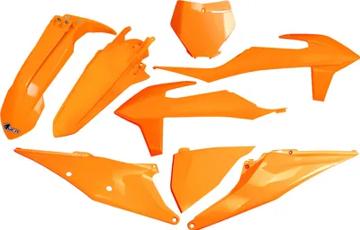 Produktbild von Kunststoffsatz Für Ktm Sx 125/150/250 '19-'22, Sxf (Sx-F) 250/350/450 '19-'22 Fluo Orange (Kt522Fflu)