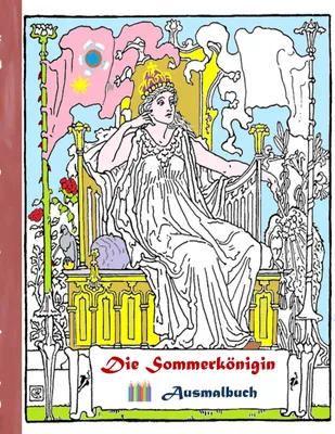 Produktbild von Die Sommerkönigin (Ausmalbuch)