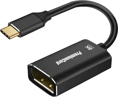Obrázek produktu pro PremiumCord adaptér USB-C na DisplayPort DP1.4 8K@60Hz a 4k@120Hz