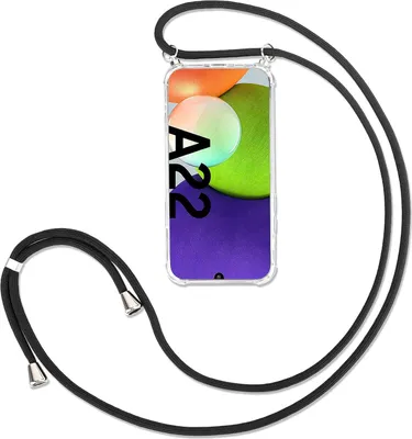 Obrázok produktu pre Ochranné puzdro pre Samsung Galaxy A22 5G, silikónový rám, tvrdá zadná strana