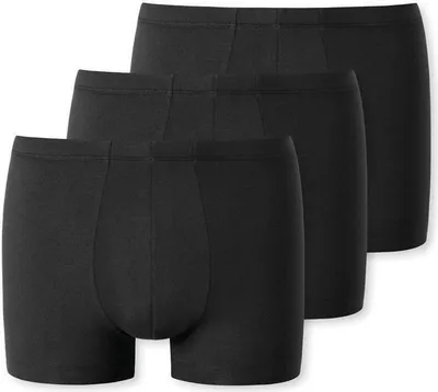 Produktbild von Schiesser Herren 3PACK Shorts schwarz Pack (Mehrfach) Gr. XL