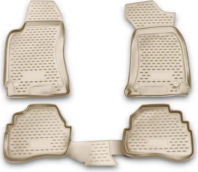 Zdjęcie produktu dla 1996-2005 VW Passat dywaniki podłogowe TPE beżowe 4 szt