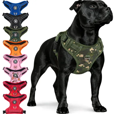 Produktbild von Reichstadt RS Pets Hundegeschirr 25RSP083 Camouflage Green L