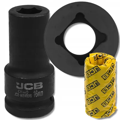 Immagine prodotto di JCB CAPPUCCIO a percussione PROFONDO 3/4" Cr-Mo esagonale 16 mm CHIAVE a bussola