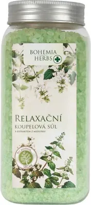 Obrázok produktu pre Bohemia Herbs Bylinná soľ do kúpeľa 900 g - medovka