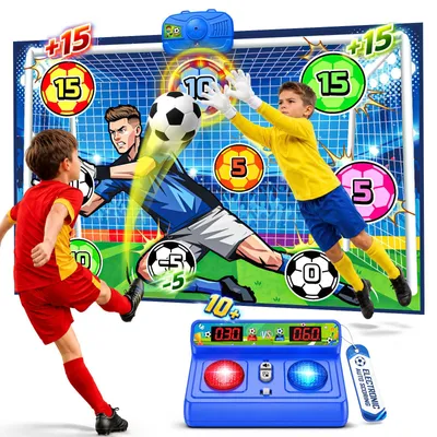 Fußball-Spielset für Kinder mit Anzeigetafel und Ball