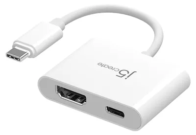 Immagine prodotto di j5create JCA152-N Adattatore da USB-C a HDMI 4K con Power Delivery