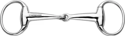 Produktbild von Sprenger Olivenkopfgebiss Mundstück hohl einfach gebrochen 18 mm