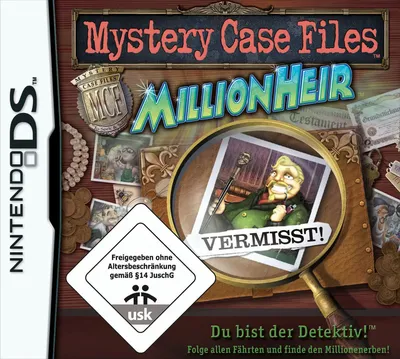 Produktbild von Mystery Case Files: MillionHeir