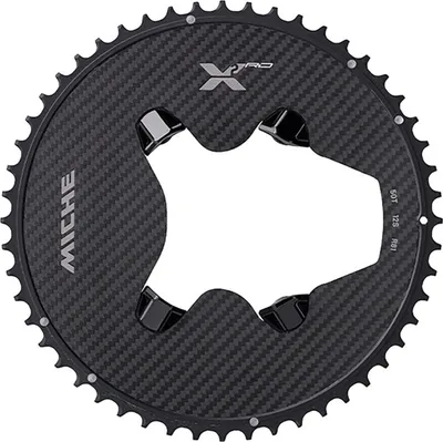 Produktbild von Miche Kettenblatt X2 RD R81 für PM 52 Z.,Alu/Carbon,sw,12-fach, für Ultegra