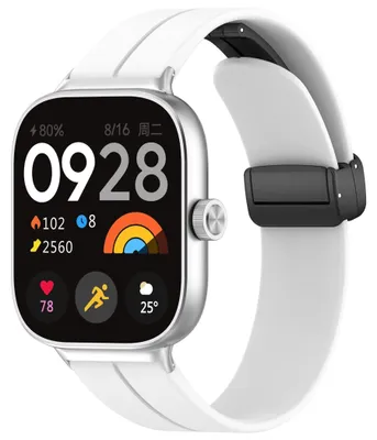 Obrázek produktu pro Silikonový náramek pro chytré hodinky Xiaomi Smart Band 10 Pro / 9 Pro s magnetickou přezkou