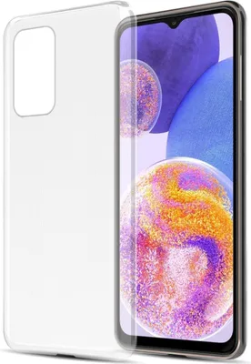 Produktbild von Cadorabo Hülle für Samsung Galaxy A23 4G Schutz Hülle in Transparent Schutzhülle TPU Silikon Cover Etui Case