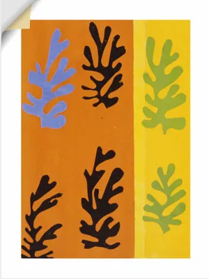 Produktbild von ARTland Wandbild, selbstklebend Komposition (Der Samt). 1947 Größe: 45x60 cm