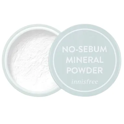 Zdjęcie produktu dla INNISFREE No Sebum Mineral Powder Puder Mineralny sypki, absorbuje sebum 5g