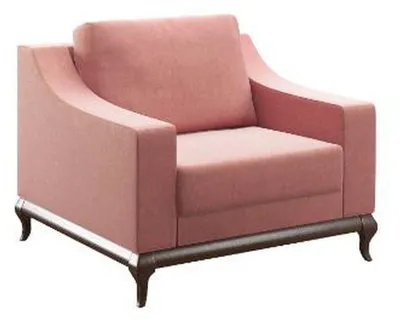 Zdjęcie produktu dla Fotel design meble styl klasyczny salon 95 x 100 cm fotel wypoczynkowy nowy
