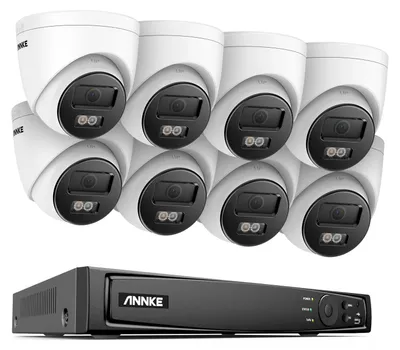 Produktbild von 4K-Überwachungssystem – IP-Kamerasystem – CCTV-Überwachungskameras – NVR-Sicherheit – PoE-Kameras