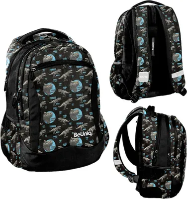 Produktbild von PASO licht Rucksack Schulrucksack Schultasche Dino BU22DO-2808,Dinosaurier