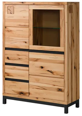 Immagine prodotto di MASSIVMOEBEL24 | Credenza in legno di faggio 103x40x148 oliato naturale VILLANDERS #106
