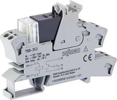 Produktbild von Wago 788-353, Grau, IP20, 12 V, 44,4 g, -40 - 70 °C
