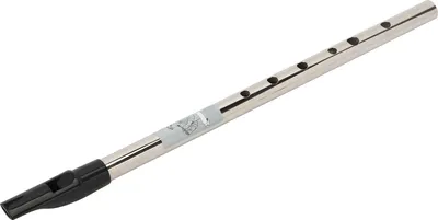 Produktbild von 6 Löcher Flöte D Key Irish Whistle Blasmusikinstrumente Aluminiumlegierung
