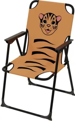 Produktbild von Kinder Klappstuhl Stuhl Campingstuhl Design Tiger 2803-04