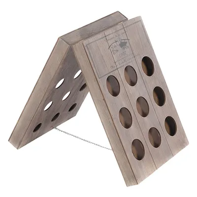 Produktbild von Weinregal für 18 Flaschen Wein Regal Holzoptik Weinflaschenregal Shabby Chic