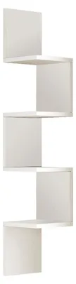 Imagen del producto de Calicosy - Estantería de pared de 4 niveles H117 cm - NOLIA