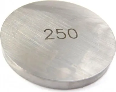Immagine prodotto di Pastiglia regolazione valvole JMP spessore 2,5 mm D.25