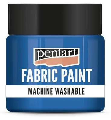 Zdjęcie produktu dla Farba do tkanin Pentart 50 ml - niebieska