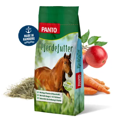 Produktbild von PANTO Pure Nature 15kg - Pferdefutter Strukturfutter mit Wisan-Lein