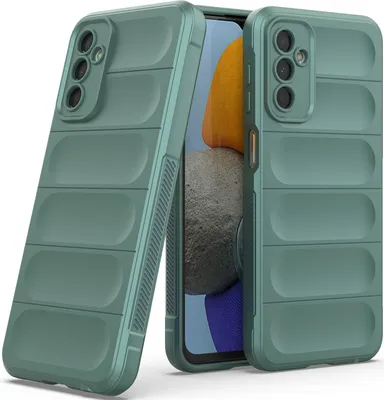 Immagine prodotto di Custodia Samsung M23, Custodia protettiva in silicone TPU morbido antiurto per Samsung Galaxy M23 verde
