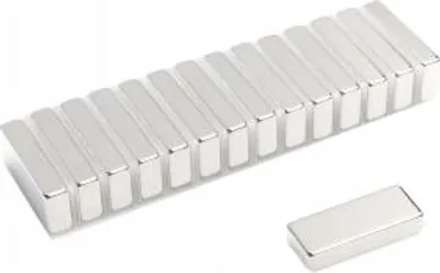 Zdjęcie produktu dla Magnes Neodymowy Płytkowy  25x10x5 mm N38 1 sztuka