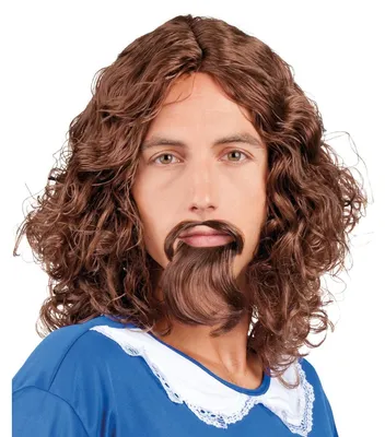 Immagine prodotto di Parrucca da moschettiere Parrucca da moschettiere Parrucca con barba