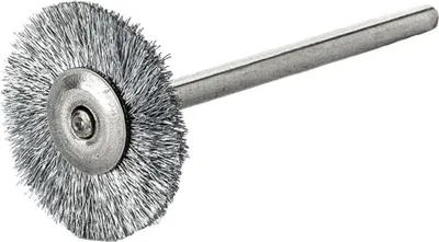 Zdjęcie produktu dla Miniaturowa okrągła szczotka ze stali nierdzewnej 22x0,1 mm Lessmann