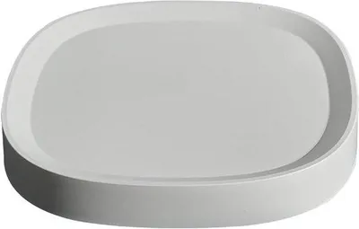 Obrázek produktu pro Kulaté květináče na kolečkách – bílé – průměr 22 cm