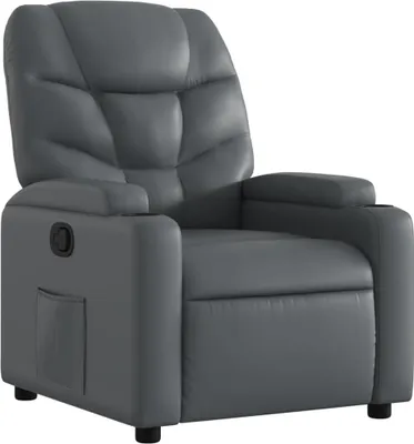 Obrázok produktu pre relaxačné kreslo vidaXL Grey Imitácia kože