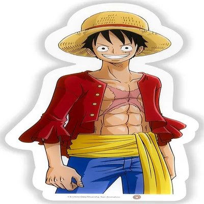 Produktbild von Teknofun One Piece LED Wandleuchte Ruffy 40 cm