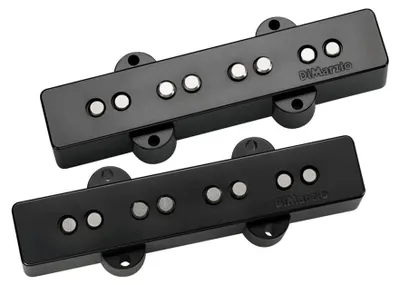 Produktbild von DiMarzio Area J DP249 Brummfrei Bass Tonabnehmer Set für Jazz Bass, Schwarz