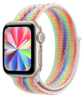 Zdjęcie produktu dla Pasek Apple Loop Sportowy Pride Edition 2026 do zegarka Apple Watch 40 mm