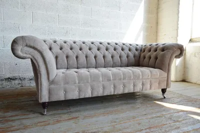 Produktbild von Chesterfield 3 Sitzer XXL Polster Sitz Couch Sofa Garnitur Big Couchen 2016-33-