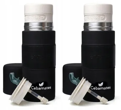 Imagen del producto de Mobliny: Set de mate para parejas. 2 bombillas para yerba mate 3 en 1
