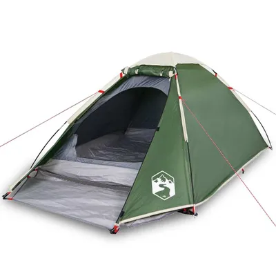 Image de Tente de camping à dôme 2 personne vert imperméable