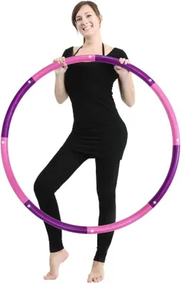 Image de Trampoline de fitness pour adultes, débutants et confirmés, 8 pièces, 100 cm, pour un usage domestique, poids 2,3 kg, sangles de trampoline pour la perte de poids