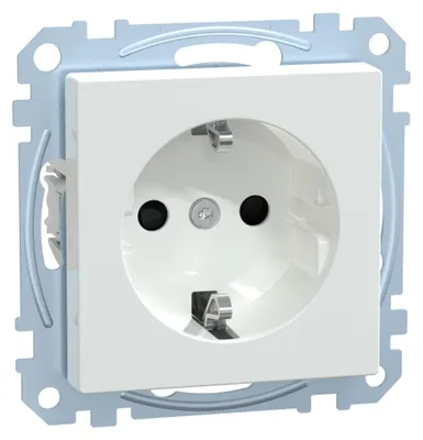 Produktbild von MERTEN MEG2300-0325 - CEE 7/3 - Weiß - Thermoplast - 250 V - 16 A