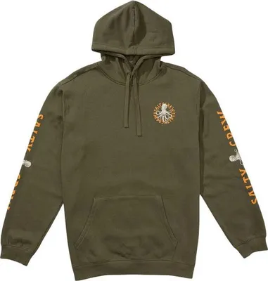 Image de Sweat à capuche Salty Crew Tentacles Fleece Vert S Homme Vert S