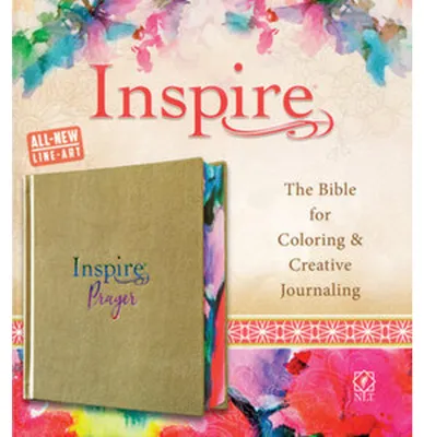 Produktbild von Inspire Prayer Bible NLT (Hardcover Leatherlike, Metallic Gold)